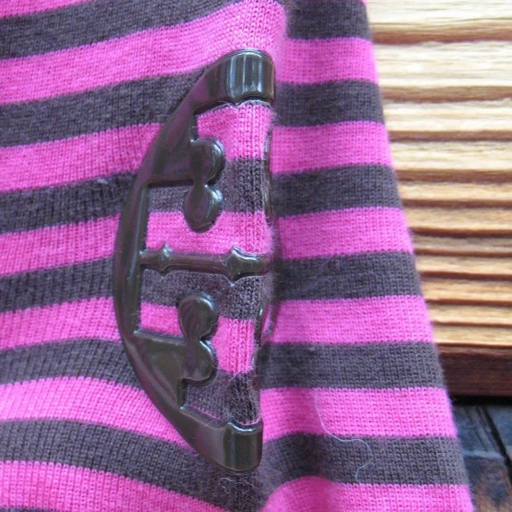 Tory Burch Striped Logo Dress